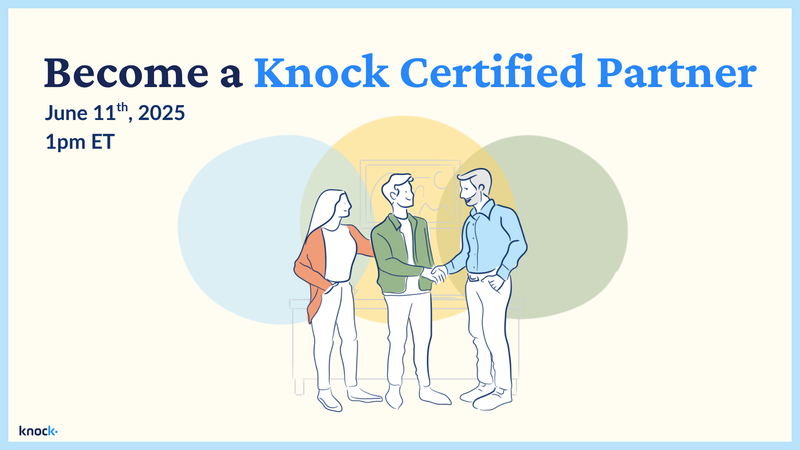 Become a Knock Certified Partner